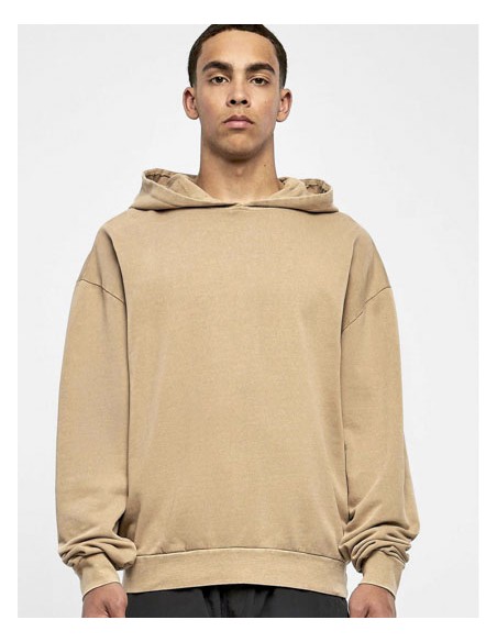 BUI-BY191-Acid Washed Oversize Hoody 2